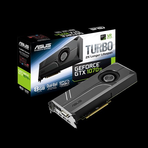 ASUS VC TURBO-GTX1070TI-8G GTX 1070 TI Turbo 8G GDDR5 256Bit DVI/HDMI/DP